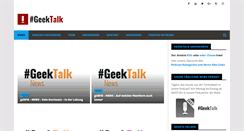 Desktop Screenshot of geektalk.ch