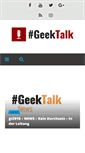 Mobile Screenshot of geektalk.ch